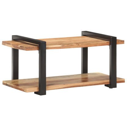TV-Schrank 90x40x40 cm Massivholz Akazie - Pazzar.ch