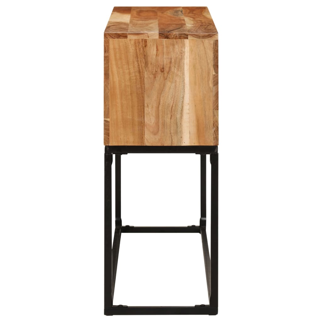 Konsolentisch 120x30x75 cm Massivholz Akazie - Pazzar.ch