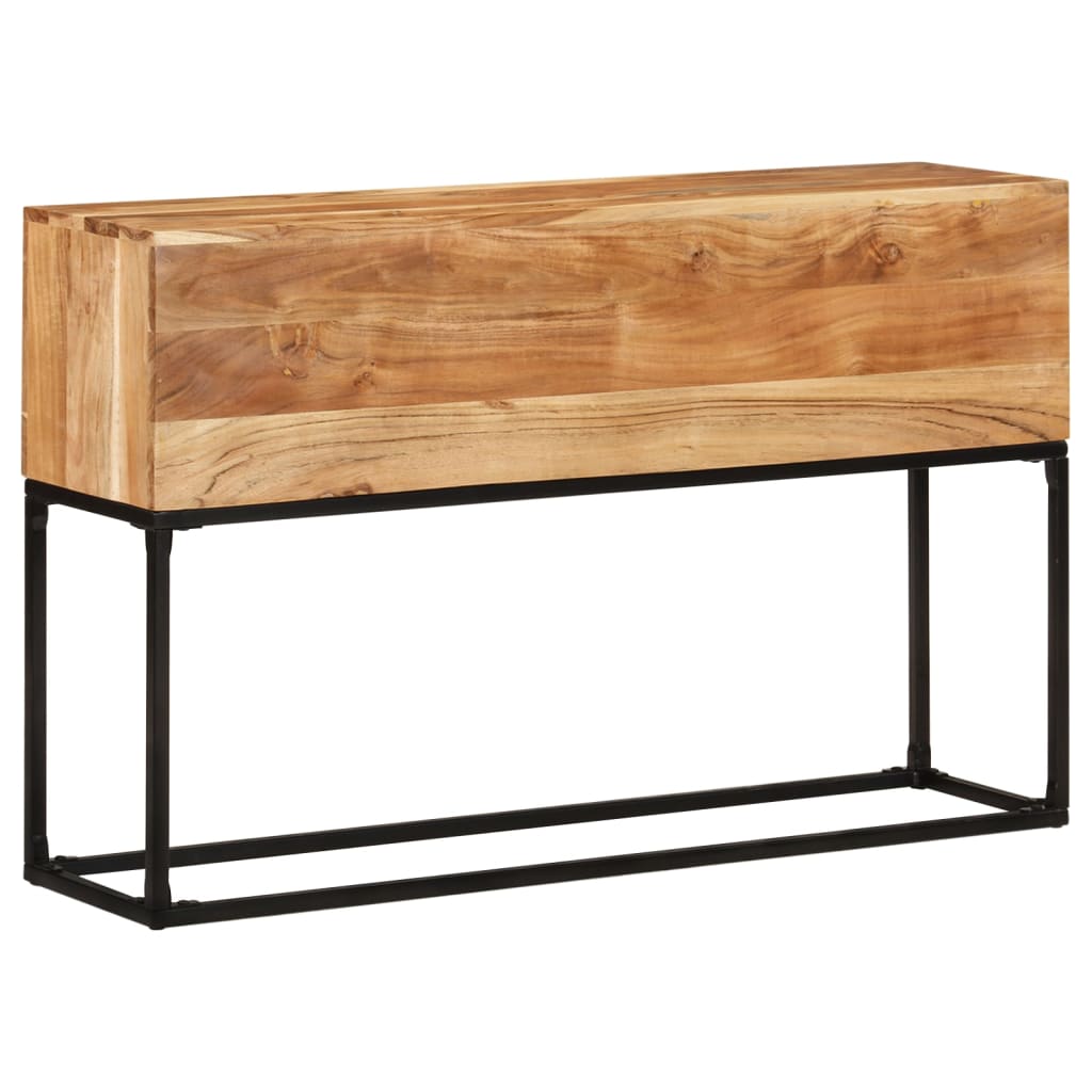 Konsolentisch 120x30x75 cm Massivholz Akazie - Pazzar.ch