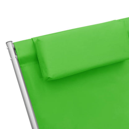 Schaukelstühle 2 Stk. Stahl Grün - Pazzar.ch