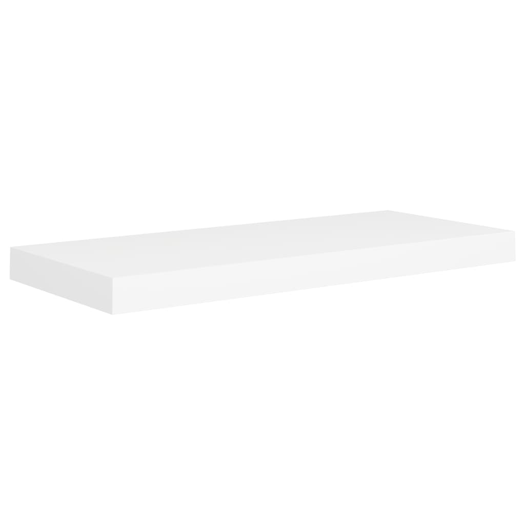 Schweberegale 4 Stk. Weiß 60x23,5x3,8 cm MDF - Pazzar.ch