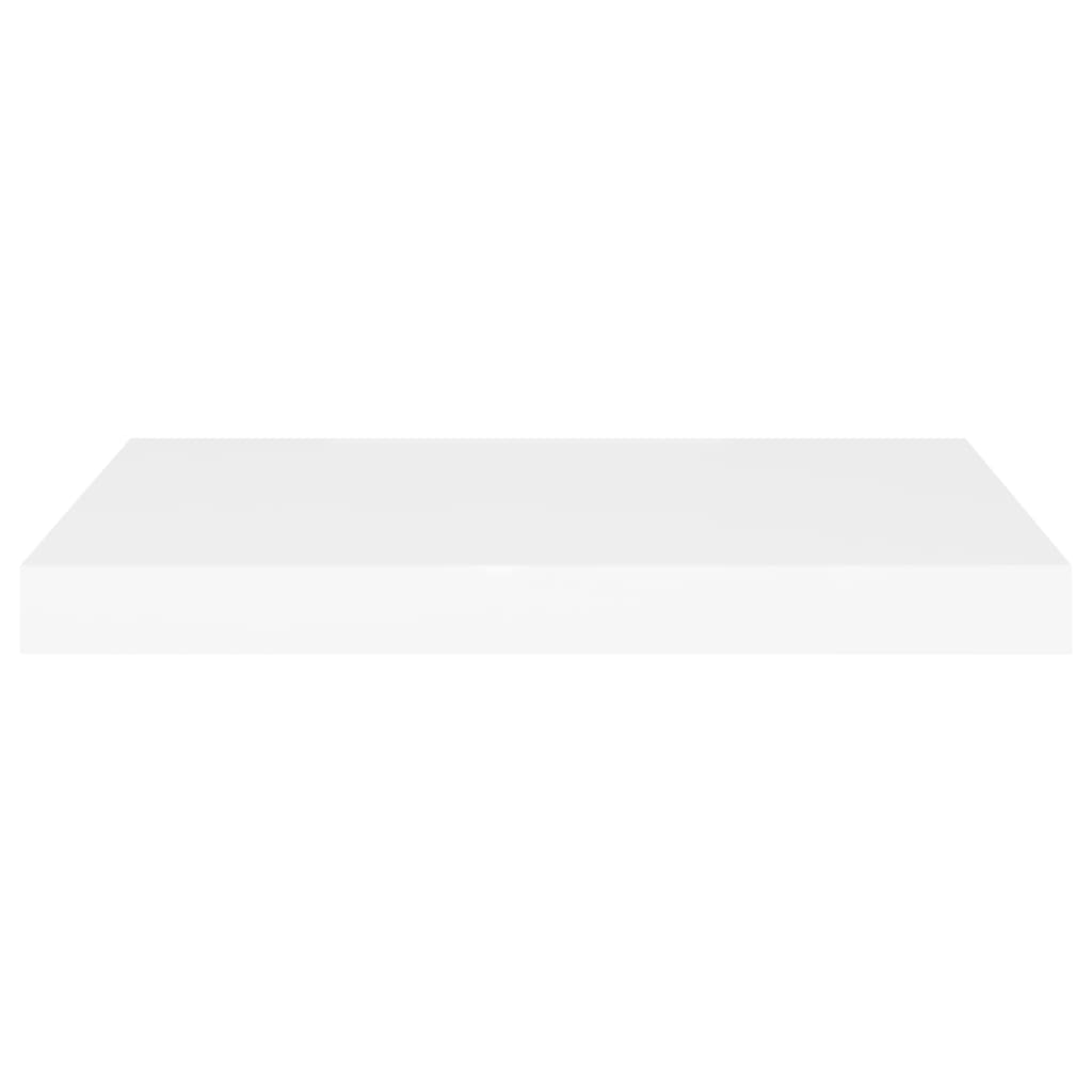 Schweberegale 4 Stk. Weiß 60x23,5x3,8 cm MDF - Pazzar.ch