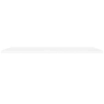 Schweberegale 4 Stk. Weiß 120x23,5x3,8 cm MDF - Pazzar.ch
