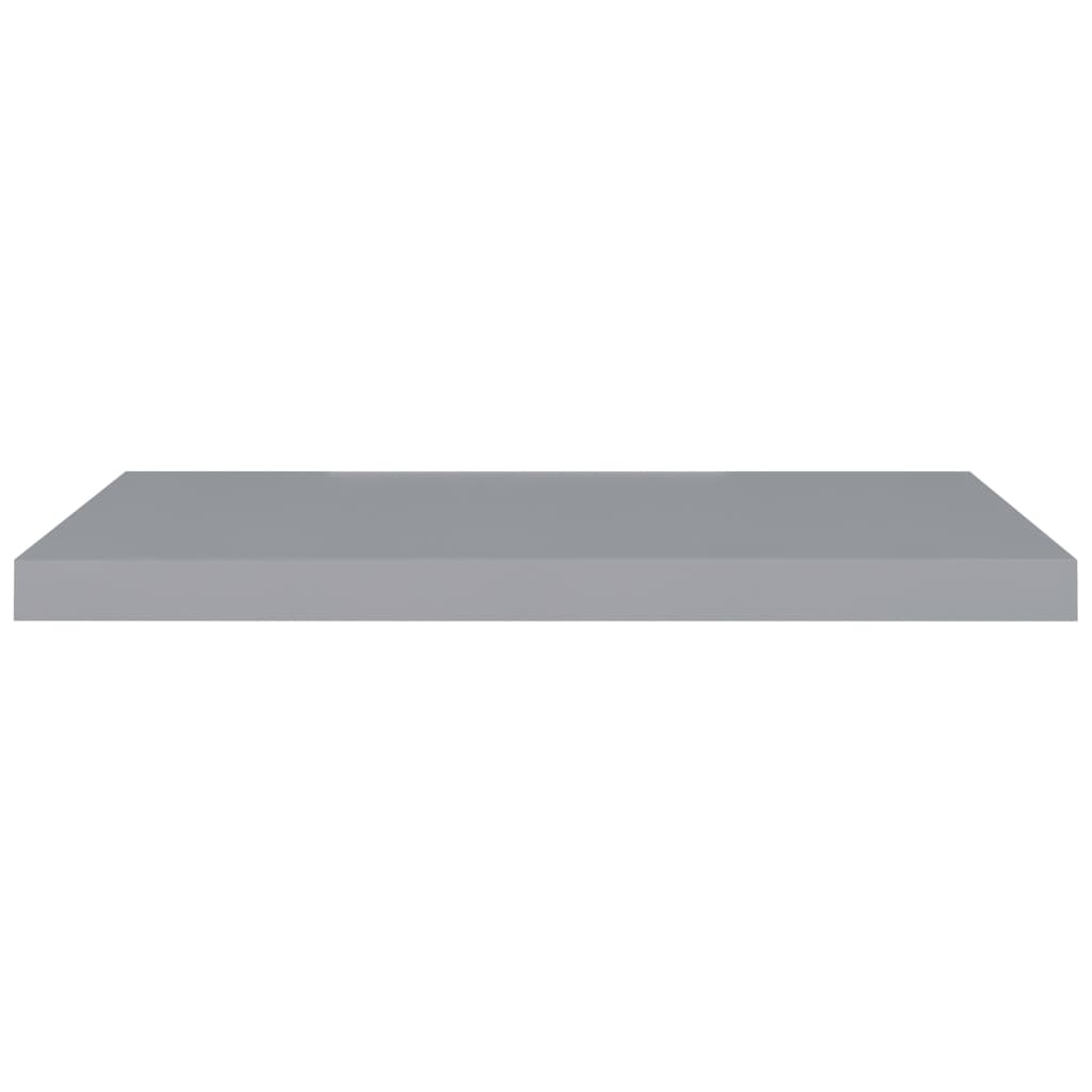 Schweberegal Grau 80x23,5x3,8 cm MDF - Pazzar.ch