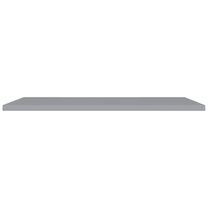Schwebende Wandregale 4 Stk. Grau 120x23,5x3,8 cm MDF - Pazzar.ch