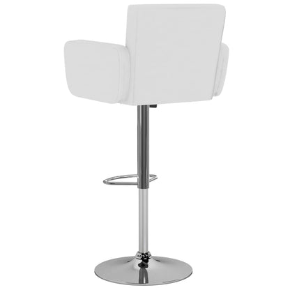 Barhocker 2 Stk. Weiß Kunstleder - Pazzar.ch