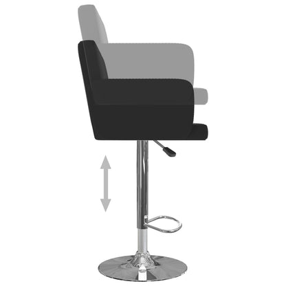 Barhocker 2 Stk. Schwarz Kunstleder - Pazzar.ch