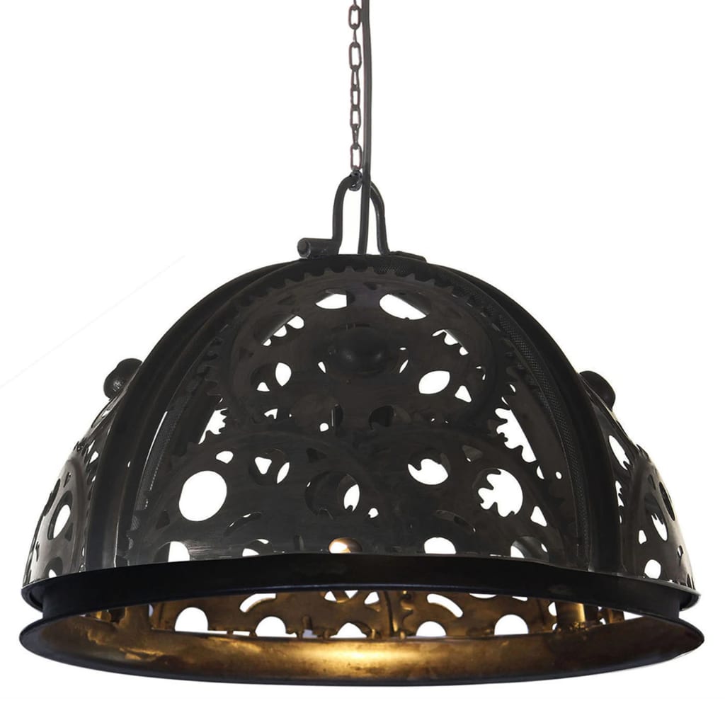 Deckenlampe Industriestil Kettenrad-Design 45 cm E27 - Pazzar.ch