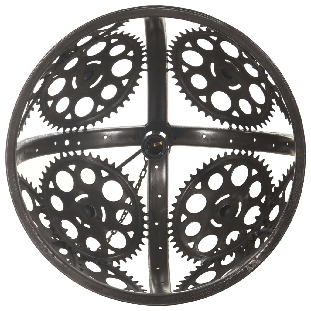 Deckenlampe Industriestil Kettenrad-Design 45 cm E27 - Pazzar.ch