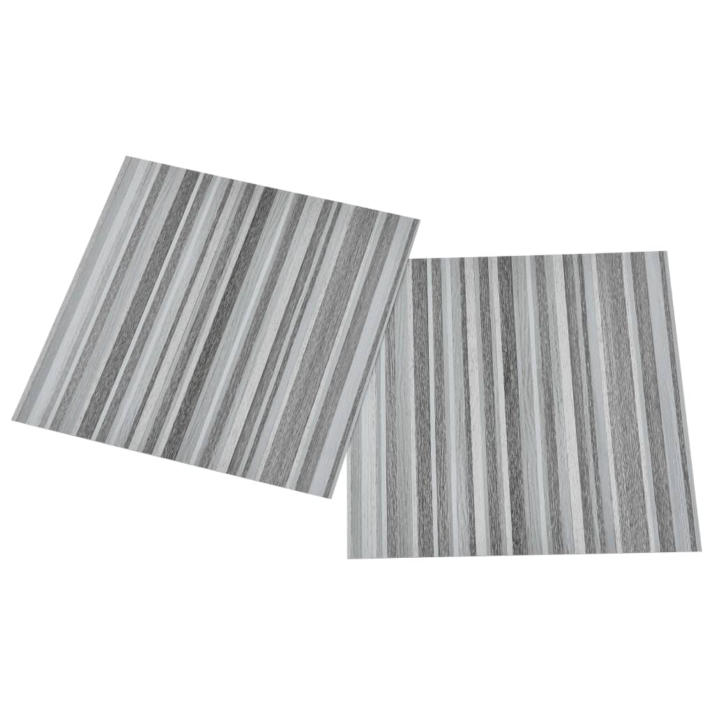 PVC-Fliesen Selbstklebend 55 Stk. 5,11 m² Hellgrau - Pazzar.ch