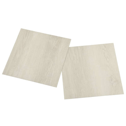 PVC-Fliesen Selbstklebend 55 Stk. 5,11 m² Beige - Pazzar.ch