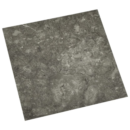 PVC-Fliesen Selbstklebend 55 Stk. 5,11 m² Grau - Pazzar.ch