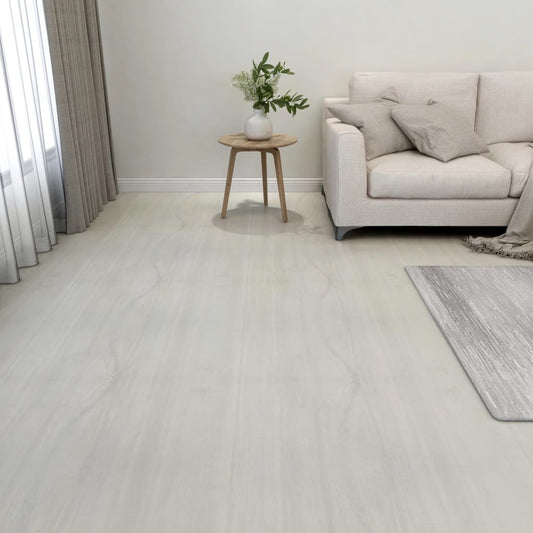 PVC-Fliesen Selbstklebend 55 Stk. 5,11 m² Creme - Pazzar.ch