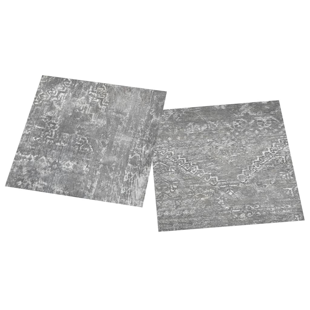 PVC-Fliesen Selbstklebend 55 Stk. 5,11 m² Betongrau - Pazzar.ch