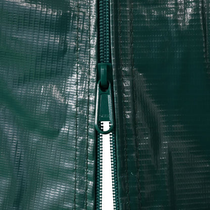 Garagenzelt PVC 1,6x2,4 m Grün - Pazzar.ch