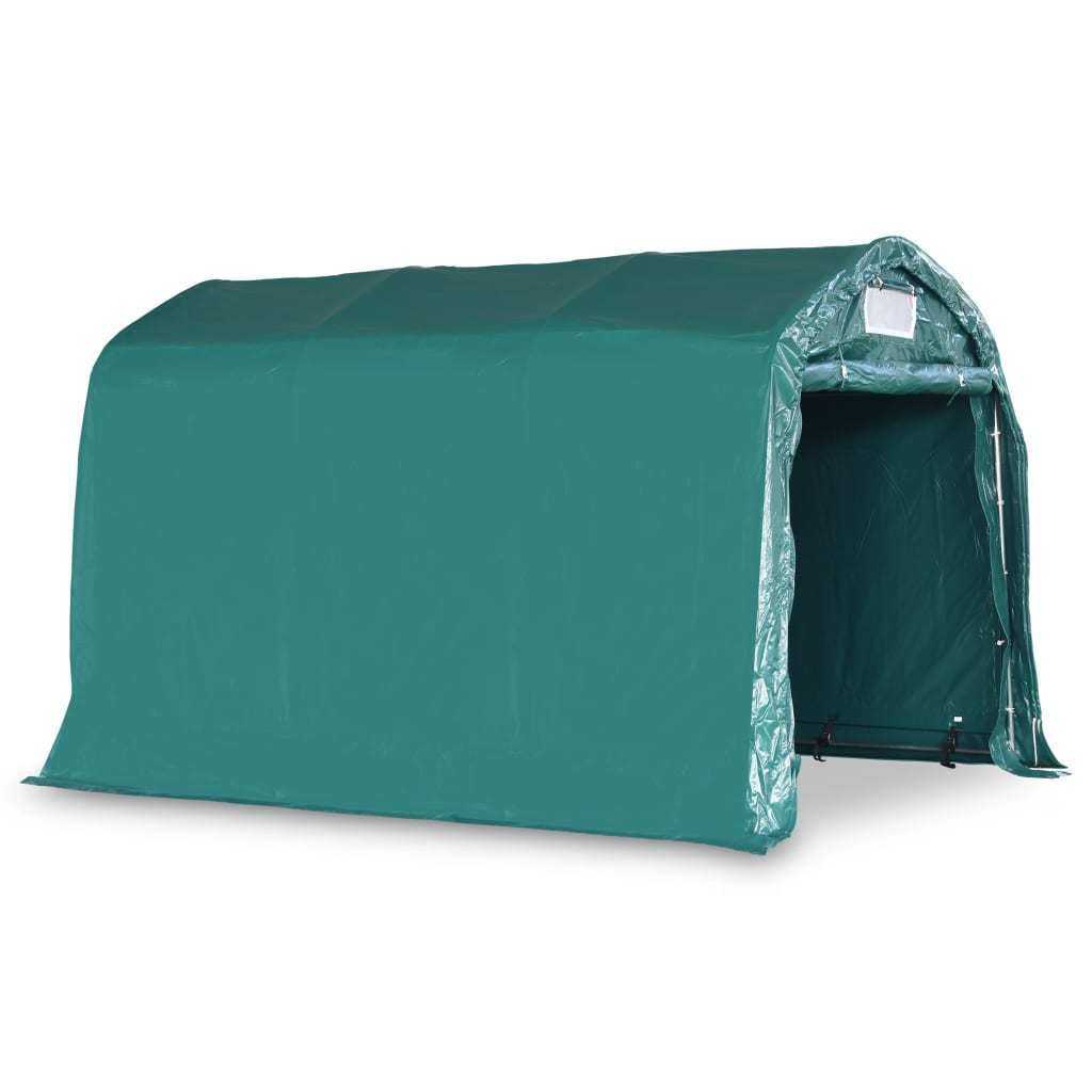 Garagenzelt PVC 2,4x3,6 m Grün - Pazzar.ch