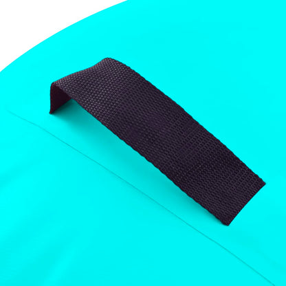 Aufblasbare Gymnastik-Rolle mit Pumpe 120x90 cm PVC Grün - Pazzar.ch
