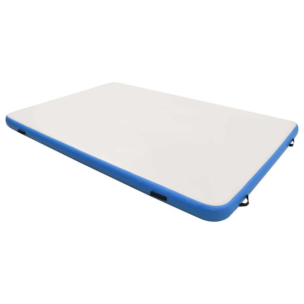 Aufblasbare Schwimmmatte Blau und Weiß 200x150x15 cm - Pazzar.ch
