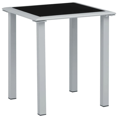 Sonnenliegen 2 Stk. mit Tisch Aluminium Cremeweiß - Pazzar.ch