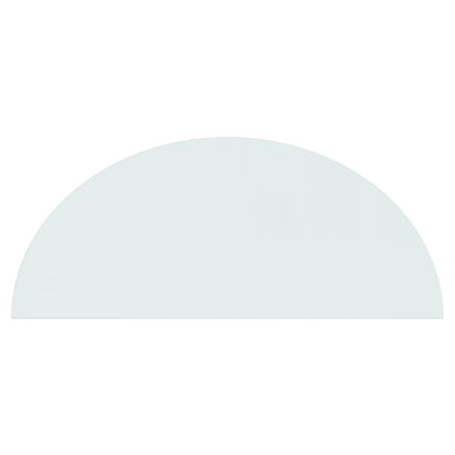 Funkenschutzplatte Glas Halbrund 1200x500 mm - Pazzar.ch