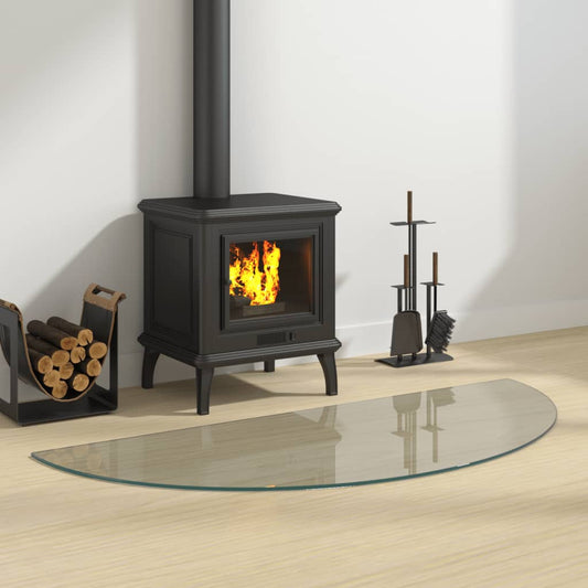 Funkenschutzplatte Glas Halbrund 1200x500 mm - Pazzar.ch