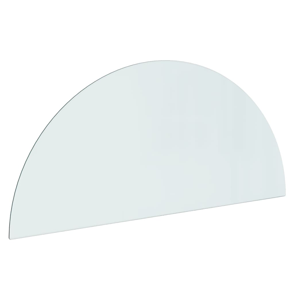 Funkenschutzplatte Glas Halbrund 1200x500 mm - Pazzar.ch