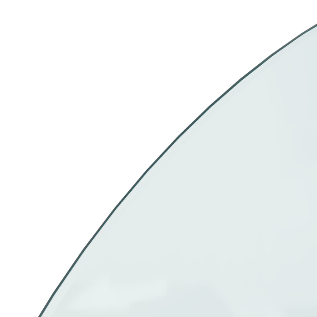 Funkenschutzplatte Glas Halbrund 1200x500 mm - Pazzar.ch