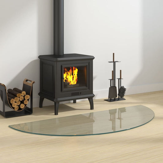 Funkenschutzplatte Glas Halbrund 1200x500 mm - Pazzar.ch