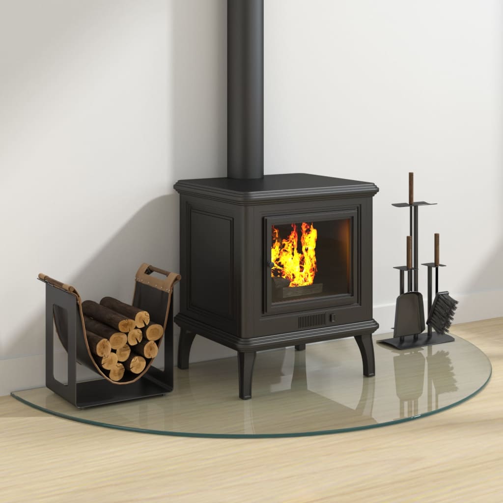 Funkenschutzplatte Glas Halbrund 1200x600 mm - Pazzar.ch