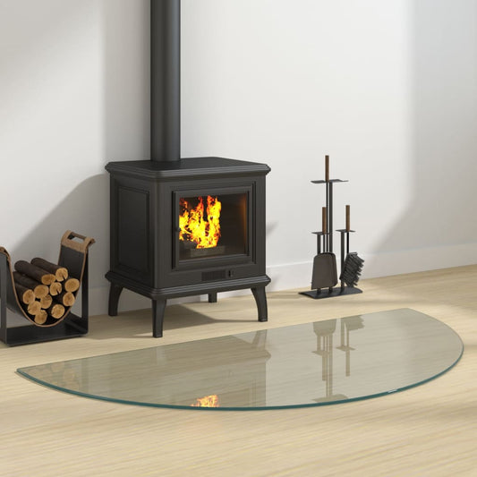 Funkenschutzplatte Glas Halbrund 1200x600 mm - Pazzar.ch