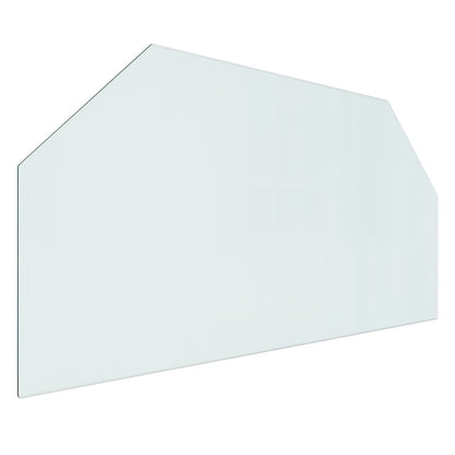 Kaminofen Glasplatte Sechseck 100x50 cm - Pazzar.ch