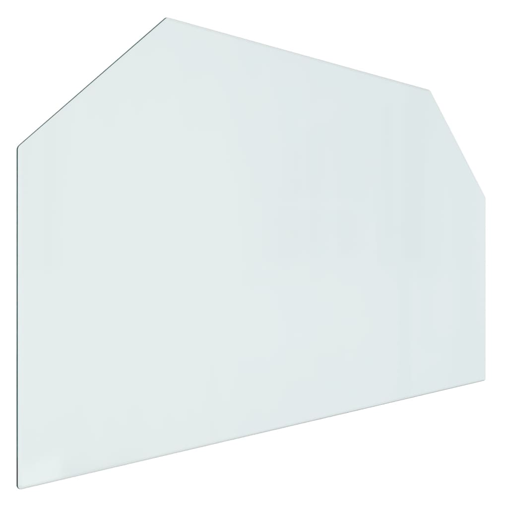 Kaminofen Glasplatte Sechseck 100x60 cm - Pazzar.ch