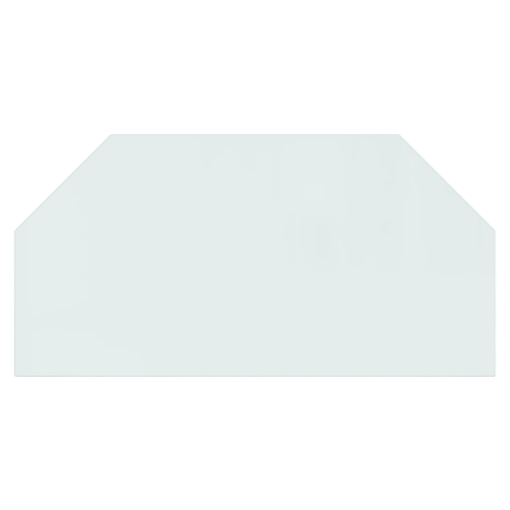 Kaminofen Glasplatte Sechseck 100x50 cm - Pazzar.ch