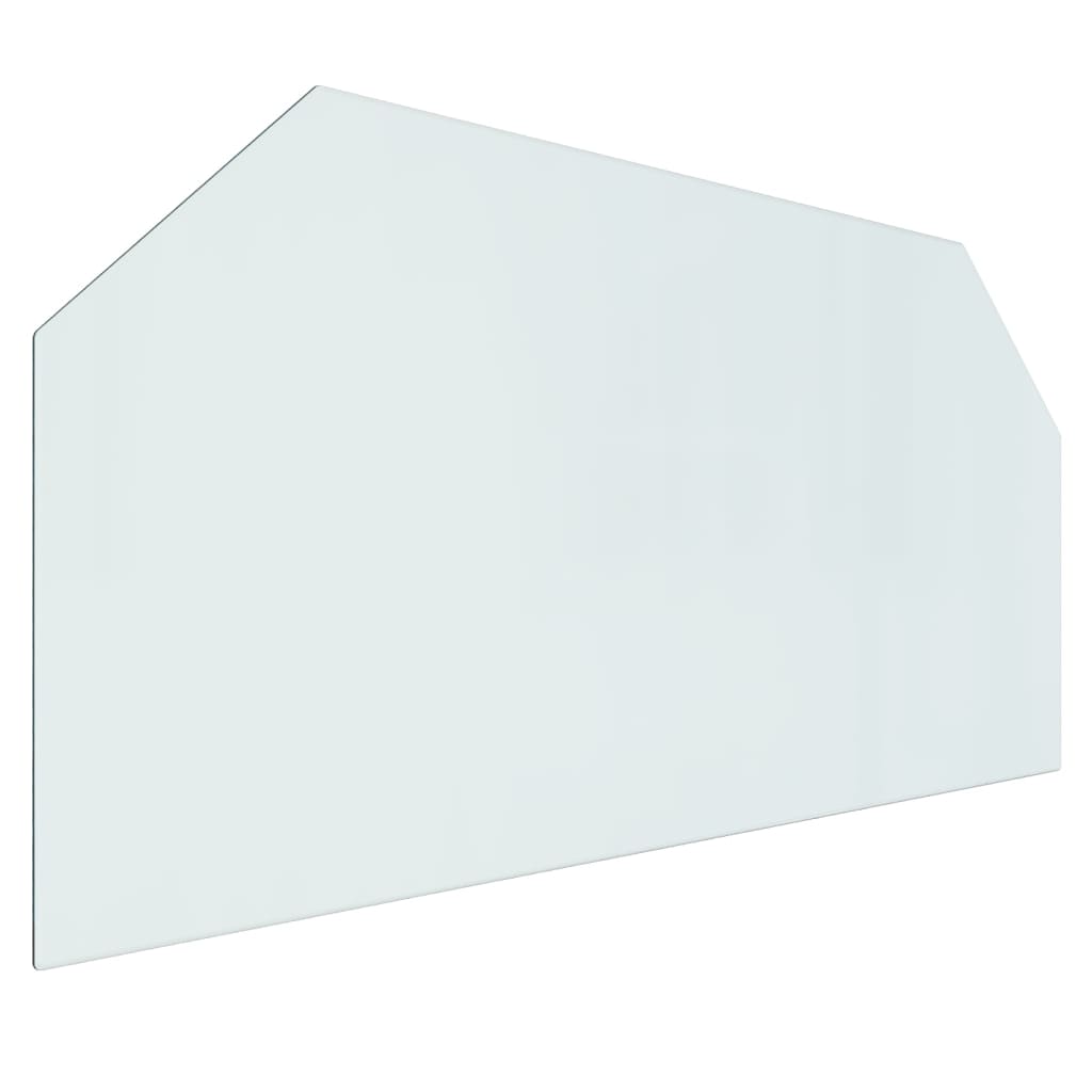 Kaminofen Glasplatte Sechseck 120x60 cm - Pazzar.ch