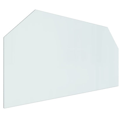 Kaminofen Glasplatte Sechseck 120x60 cm - Pazzar.ch
