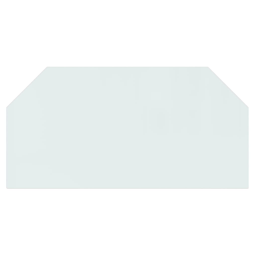 Kaminofen Glasplatte Sechseck 120x60 cm - Pazzar.ch