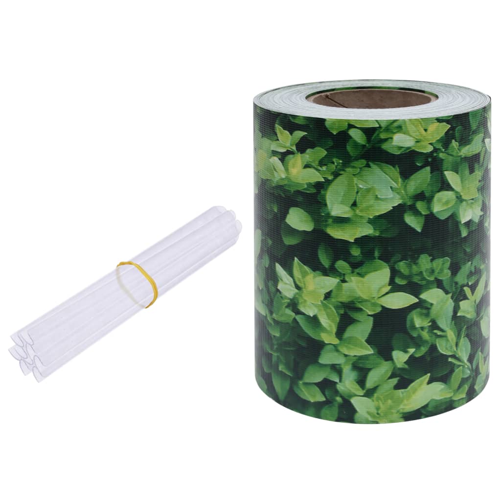Garten-Sichtschutz PVC 35x0,19 m Grün - Pazzar.ch