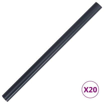Garten-Sichtschutz PVC 35x0,19 m Matt-Dunkelgrau - Pazzar.ch