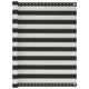 Balkon-Sichtschutz HDPE 120x600 cm Anthrazit und Weiß