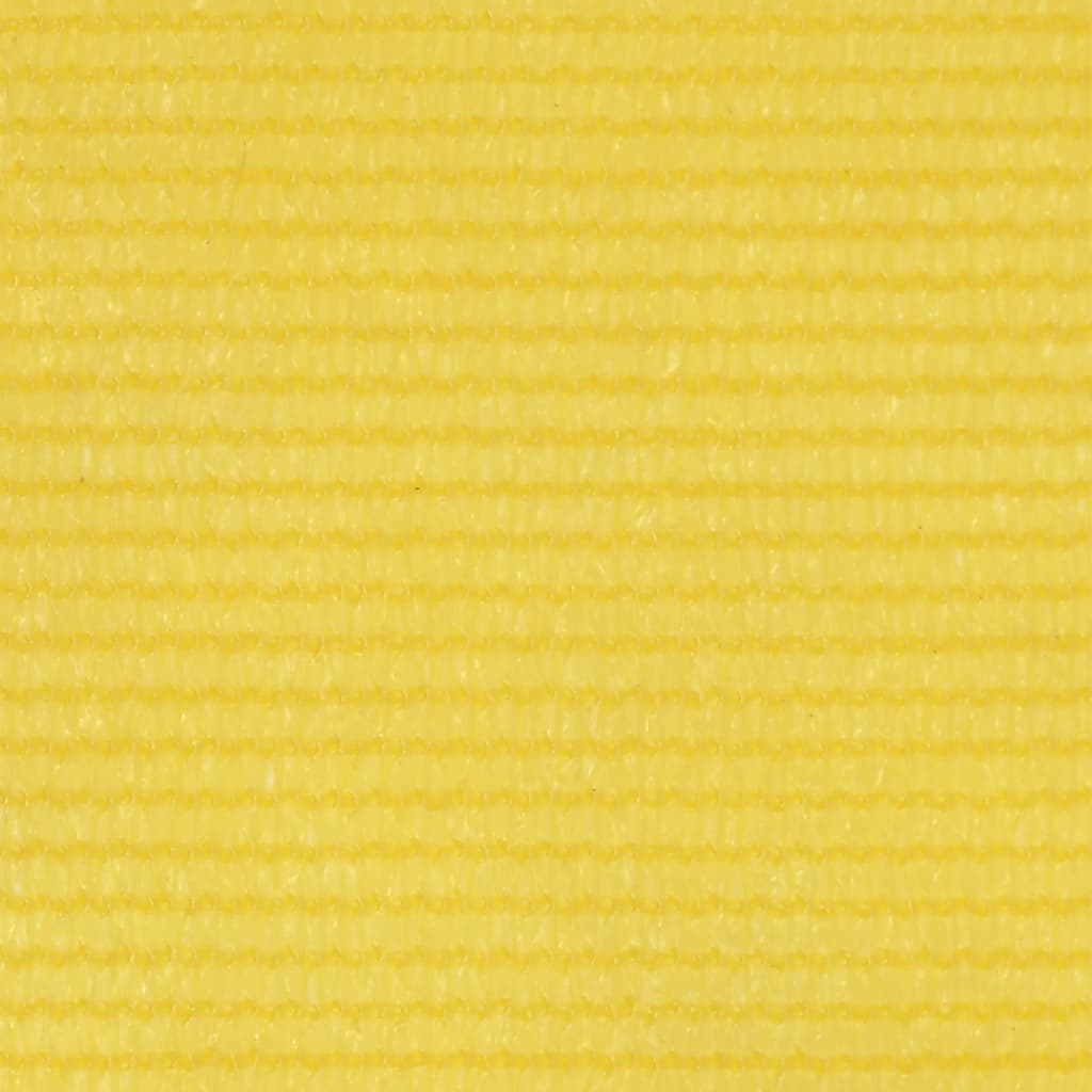 Balkon-Sichtschutz Gelb 120x500 cm HDPE