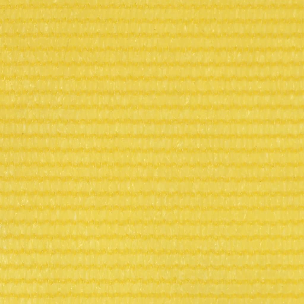 Balkon-Sichtschutz Gelb 120x600 cm HDPE
