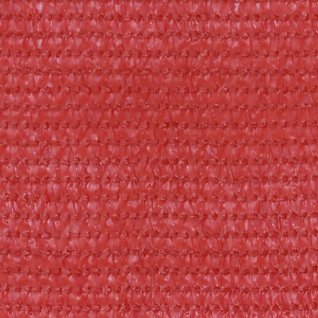 Balkon-Sichtschutz Rot 75x300 cm HDPE - Pazzar.ch