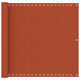 Balkon-Sichtschutz Orange 90x500 cm HDPE