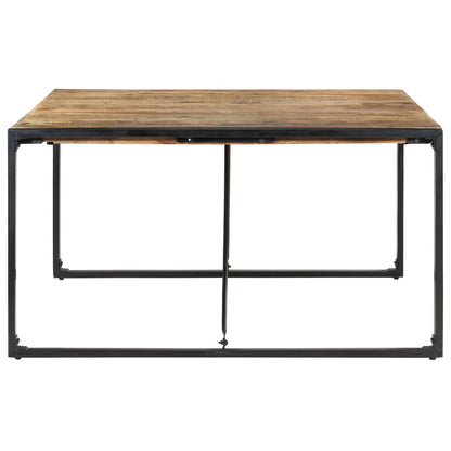 Esstisch 140x140x75 cm Raues Mangoholz - Pazzar.ch