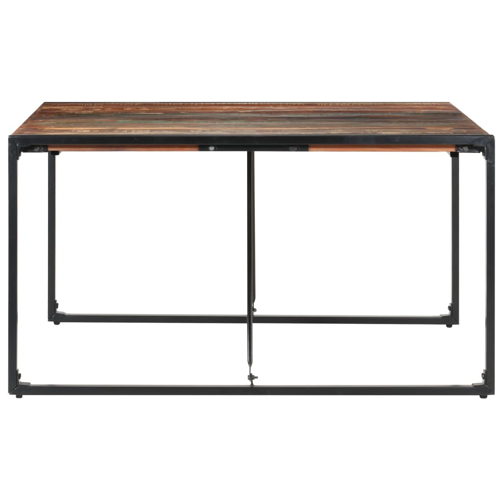 Esstisch 140x140x75 cm Altholz Massiv