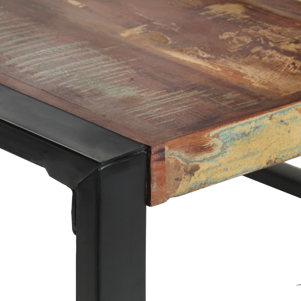 Esstisch 140x140x75 cm Altholz Massiv - Pazzar.ch