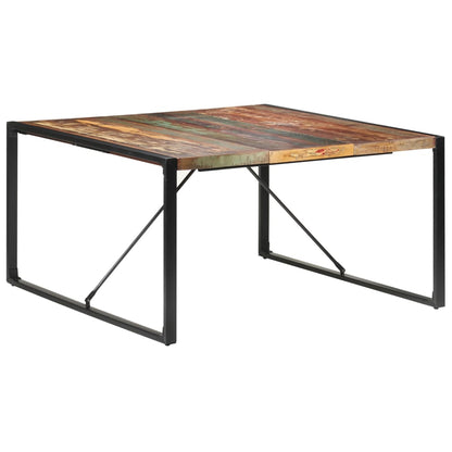 Esstisch 140x140x75 cm Altholz Massiv - Pazzar.ch
