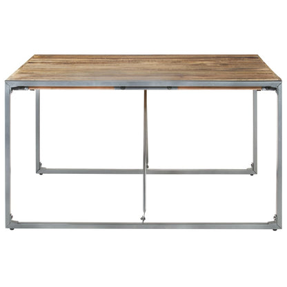 Esstisch 140x140x75 cm Raues Mangoholz - Pazzar.ch