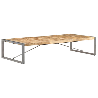 Couchtisch 180x90x40 cm Raues Mangoholz - Pazzar.ch