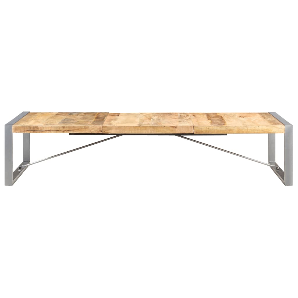 Couchtisch 180x90x40 cm Raues Mangoholz - Pazzar.ch